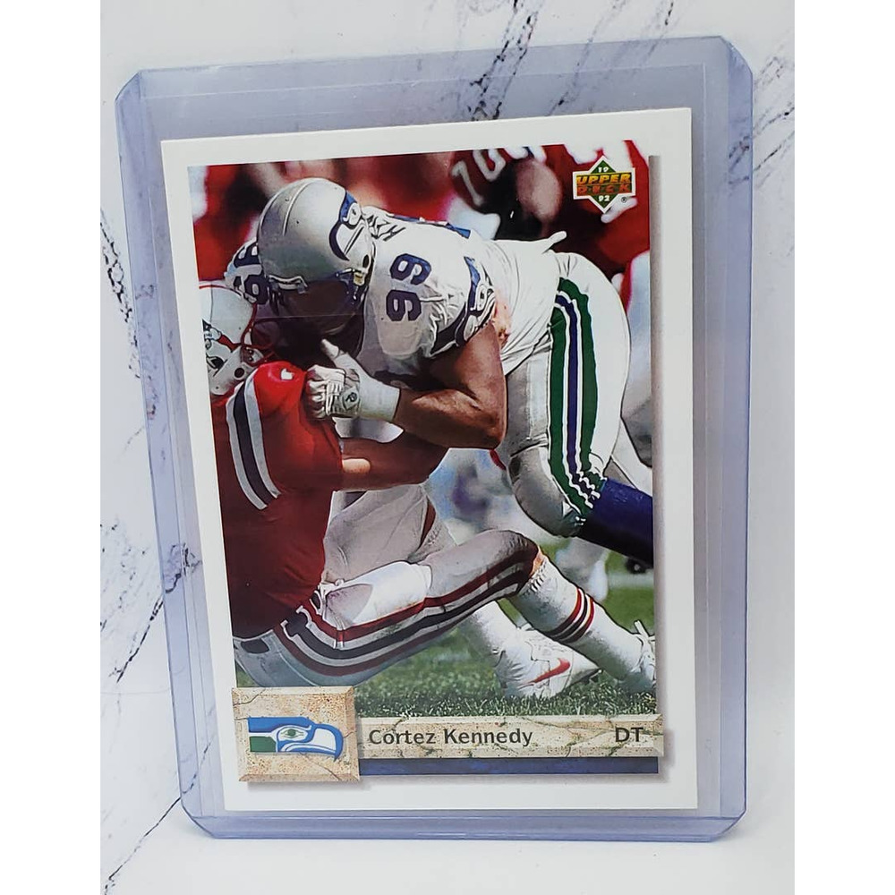 1992 Upper Deck #495 Cortez Kennedy Seattle Seahawks
